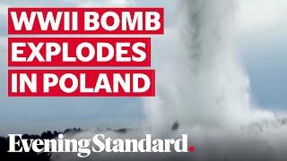 British World War Two bomb found in Poland explodes while being defused