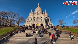 [Paris Live]  Cold Paris Walk in Montmartre Live Broadcasting  07/January/2025