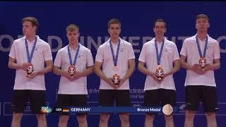 中國成都世大運桌球-男子團體頒獎典禮2023.08.01    Chengdu World Universiade Men's Billiards-Award Ceremony