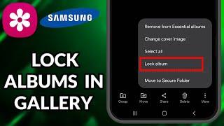 How To Lock Gallery On Samsung