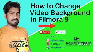Green Screen Remove in Filmora 9 | How to remove Croma in Filmora9 | How to remove Video Background