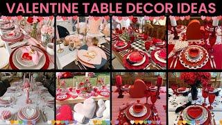 ️ 100+ Valentine’s Table Decoration Ideas 2025 ️ Valentine Tablescape & DIY Centerpieces!