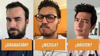 ¿Conoces el proceso de producción de una canción? - GRABACIÓN, MEZCLA Y MASTER