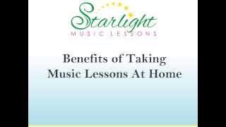 Benefits of Taking Music Lessons at Home