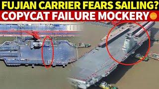 China’s Junk Aircraft Carrier Fears to Sail? A Big Joke Due to Copycat Failure