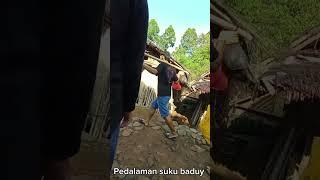 jalan jalan ke pedalaman suku Baduy Rangkasbitung Lebak Banten