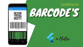 Basics of Barcode's in Flutter | Exploring Packages | Flutter Tutorials