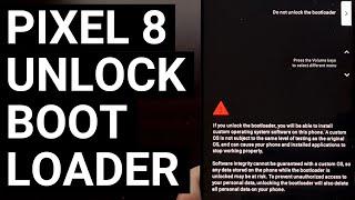 Complete Google Pixel 8 Bootloader Unlock Tutorial