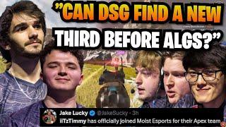 Dezignful & Enemy reacts to iiTzTimmy LEAVING Disguised to join Moist Esports for ALGS!