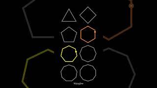 Polyrhythms Visualization 3:4:5:6:7:8:9:10  #polyrhythms