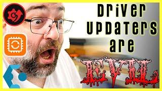 STOP USING DRIVER UPDATERS! - Jody Bruchon Tech