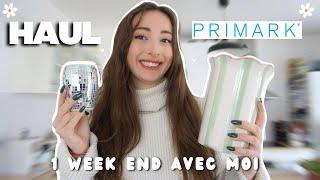 VLOG: 1 weekend with me  (primark haul, chill)