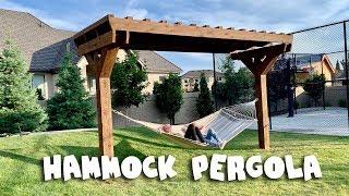 Make your own Hammock Pergola!