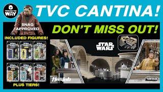 Star Wars The Vintage Collection Mos Eisley Cantina Haslab Revealed! Wuher & The Tonnika Sisters!