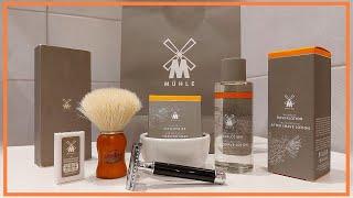  Mühle Sea Buckthorn Shaving Soap, Mühle Sea Buckthorn Aftershave Lotion, Mühle R106 Razor 