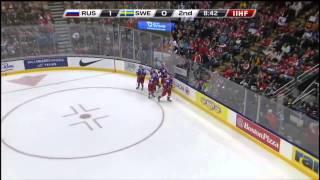 Sweden Швеция Vs Russia Pоссия 0-1 WJC 2014/2015 2015-01-04 PART 1 of 5