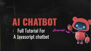 Artificial Intelligence ChatBot Using JavaScript , HTML , CSS | With Source Code !