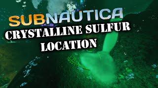 Where to Find Crystalline Sulfur in Subnautica