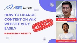 Brand New Wix Website Design Discussion | Wix Web Expert