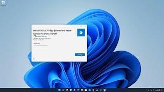 How to Download HEVC Video Extension for Free on Windows 11