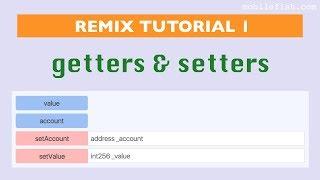 Remix Solidity IDE tutorial 1: Getters and setters