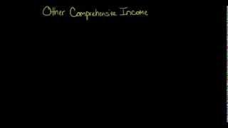 Other Comprehensive Income