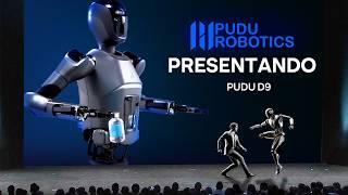 El Robot HUMANOIDE de IA MÁS PODEROSO Hasta AHORA: Pudu D9 (mejor que Optimus)