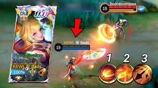 THIS WANWAN AGGRESSIVE SKILL COMBO IS REALLY DANGEROUS!! (100% BROKENNN!!)