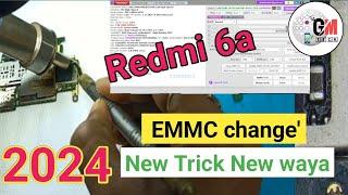 Redmi 6A emmc change with dual security Write full prosess। Redmi 6a dead solution @gmtechacademy