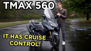 THIS Scooter is BETTER than a CAR! | 2023 Yamaha TMAX Tech Max 560 Review 4K