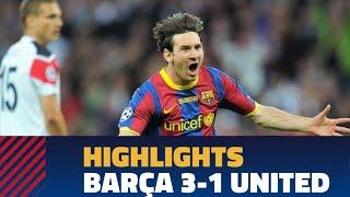 The Day Messi Destroyed Manchester United in Champions League Finals ( Spanish commentary )