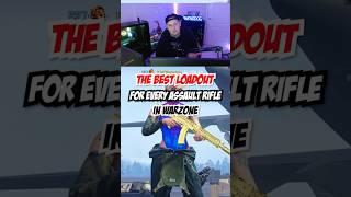 The Best Loadout For Every Assault Rifle In Warzone #shorts