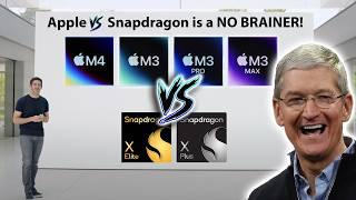 LEAKED BENCHMARKS!! M4 MacBook Vs Snapdragon X Elite Co-Pilot Ai Laptops