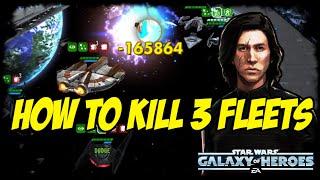 What To Do About 3 Fleets in GAC? | Star Wars: Galaxy of Heroes