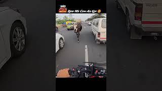 Hyper Ride Me Cow Crash Ho jata #shorts #hyperride #cow #motovlog #rider #bikerider #shortvideo