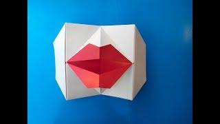 Говорящие губы оригами  (Young-soon Lee), Talking lips of origami.