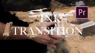 How to make an INK TRANSITION in Adobe Premiere Pro (FREE INK TRANSITION DOWNLOAD)