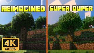 Complementary Reimagined vs Super Duper Vanilla | Shader Comparison