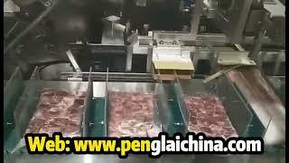 Beef boxing hot melt glue sealing machine Automatic food cartoning sealer equipment