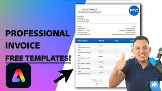 Creating a Professional Invoice in Adobe Express | 1000+ Free Online Templates | Adobe Express