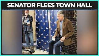 Senator FLEES Town Hall After Tough Questions About Budget Cuts