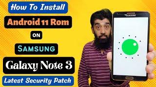 Install Latest LineageOS Android 11 On Galaxy note 3
