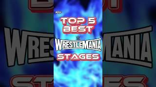 Top 5 Best WrestleMania Stages #wwe #wrestlinglegend #professionalwrestling #wrestling