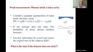 Day 4 / Lecture 7 - Erasing the memory-Protecting quant. coherence & entaglement - M. Suhail Zubairy