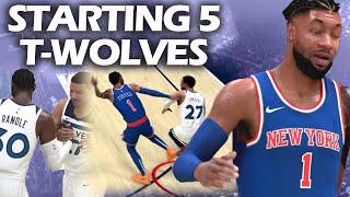 NBA 2K25 My Career - New Look T-Wolves Starting 5!