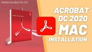 Adobe Acrobat 2020 Software Installation Video Tutorial for Mac