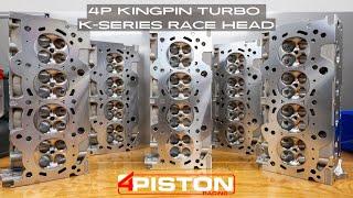 4P Kingpin Turbo K-Series Race Head Assembly!