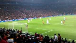 CL- Galatasaray-Real Madrid /Drogba Legend goal -Tribün Çekimi (Stadium Live)