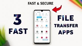  Top 3 Fast and Secure File Transfer Apps for Android  || best file transfer app