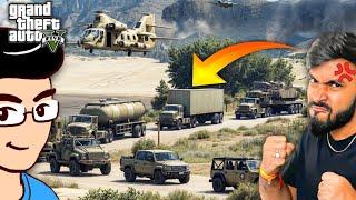 WE ATTACK ON MILITARY VEHICLE | SECOND DAY IN GTA 5 GAMEPLAY #2